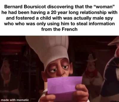 His whole life was a lie