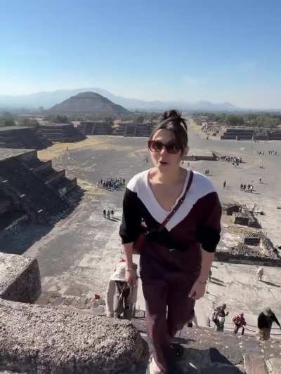 Climbing the Pyramid of the Sun IG 2/11/2026