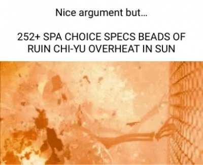 It&rsquo;s super effective against your opinion