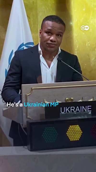 Afro-Ukrainian Zhan Beleniuk is an Olympic champion wrestler, but he's also a lawmaker in Ukraine&rsquo;s parliament. "The Russian army continues to destroy our country, they killed more than 400 athletes."