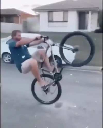 Wonder why it&rsquo;s so hard to pedal now?