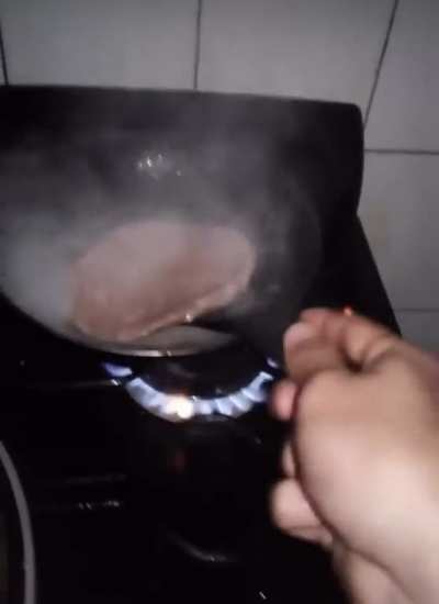 never cooking again