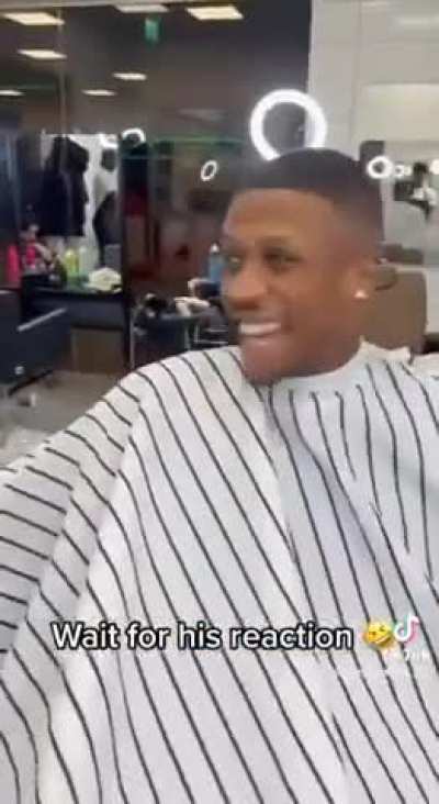 Questionable barber