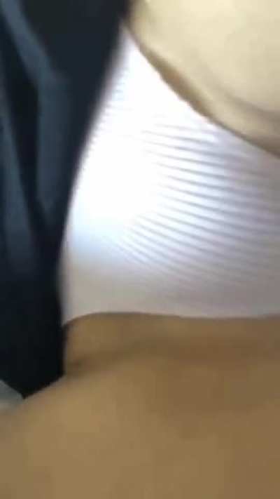 Kimmy shows her cute pussy
