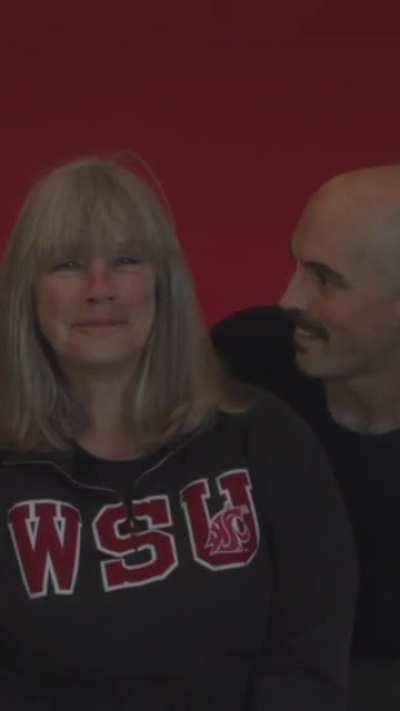My Mom isn&rsquo;t a fan of being on camera. So I included her in a Mother&rsquo;s Day video. [OC]
