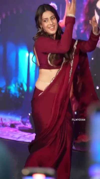 Isha Malviya's fleshy hips