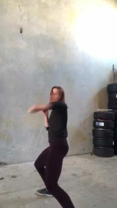 She got the skills to kill!