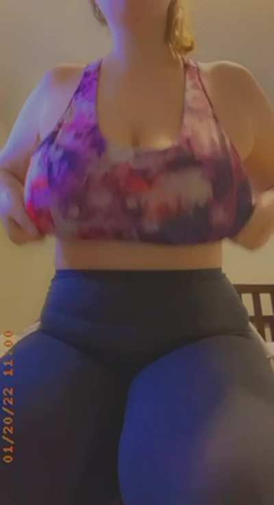 Huge titty drop