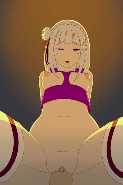 Cheerleader Emilia having some fun (vinegarjar) [Re: Zero]