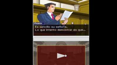 Que raro el nuevo Ace Attorney... A