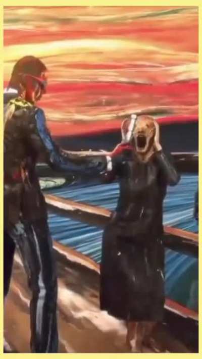 Blursed Munch