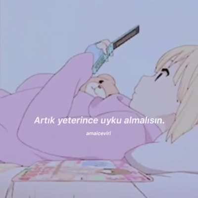 Anime kızı sizi &ouml;nemsiyor