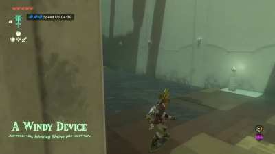 First TotK run - Ishodag shrine world record in 16.467 seconds