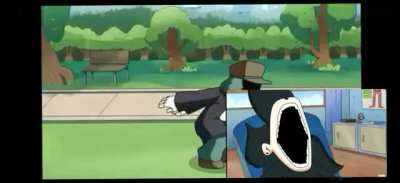 The one part of fnf ectoplasm but everyone sing got me be like