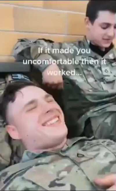the lip bite