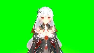 Her transformation reminds me of another... most vampire that can transform like that