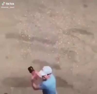 Nice throw
