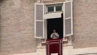 The pope is sus