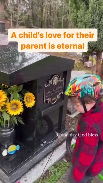 Unconditional love knows no bounds. A child&rsquo;s love for their parent is as limitless as the sky above.
