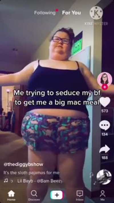 Would you buy her a big mac meal after that seducing dance?