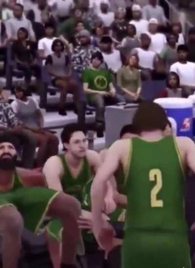 Man&rsquo;s got talent on the court