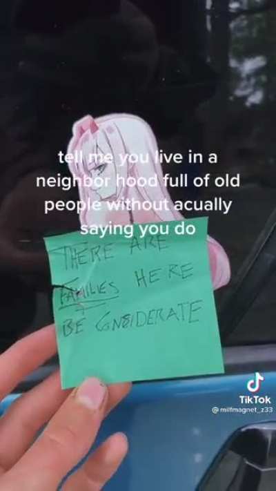 Or they're just normal...
