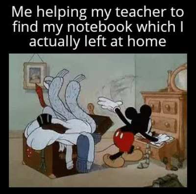 I swear it was here