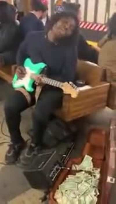 Legend at a Subway Station