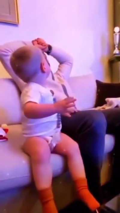 Like father like son.