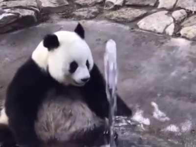 what d'you mean, "I can't hold the water"?