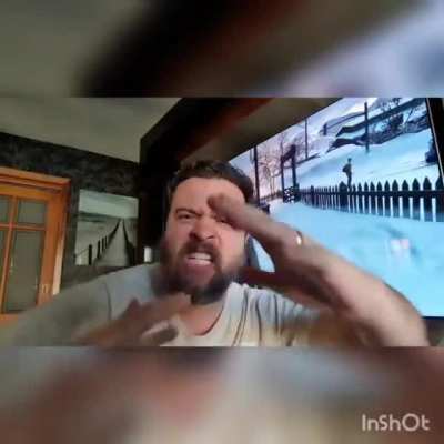 Nando Moura solta musica da malha&ccedil;&atilde;o no meio de uma gameplay de the last of us 2 ! Kkkkkk