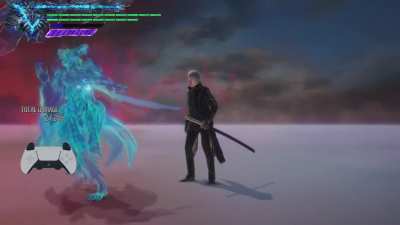 Vergil's doppelganger dances to Bury The Light (but it's funky)