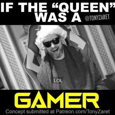 This New Comedy Humor Skit Imagines What It Would Be like if English Boomer the "Queen" Was A Gamer