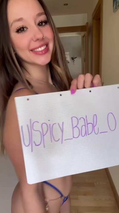 Here’s my verification video, just like you asked! 💖😊