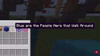 I&rsquo;m Blue but every misheard lyric is a Minecraft item