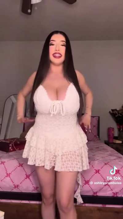 Full Body White Dress