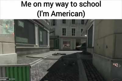 omw to school