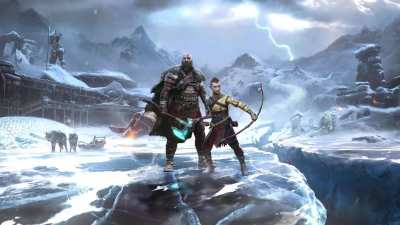 I&rsquo;ve animated the God of War Ragnarok Cover!