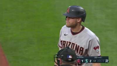 [Highlight] Seth Beer continues the interesting start to his career in his second plate appearance by fouling off a pitch that was thrown behind his head.