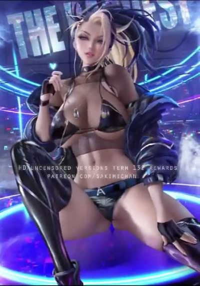 KDA Akali NSFW Animation