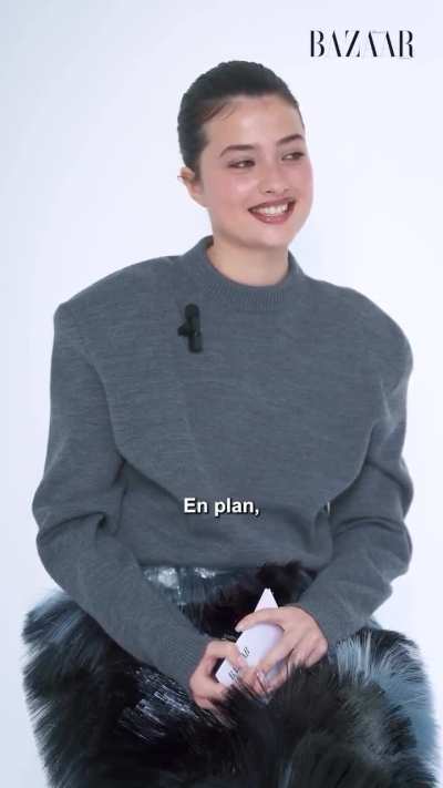 Blanca Soler answering questions in Spanish for Harper's Bazaar Espana | 2nd April 2026