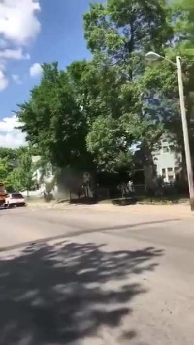 Crazy bus driver
