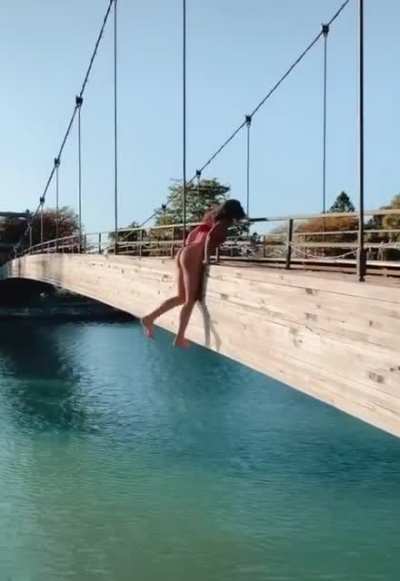 Impressive jump