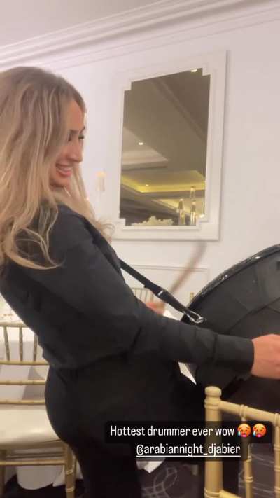 Female drummer