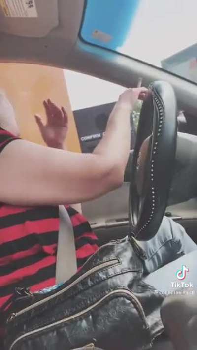 Pranking mom at the drive thru