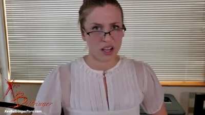 Xev bellringer big tits at office Pt.1