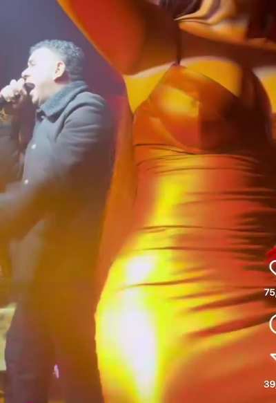 Leather dress