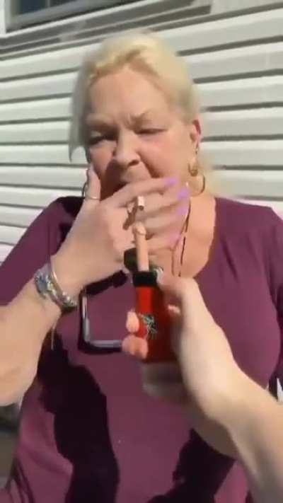 Smoking is not good Grandma