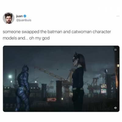 Catman and Batwoman