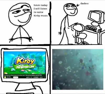 Listening to Kirby music at 3am be like